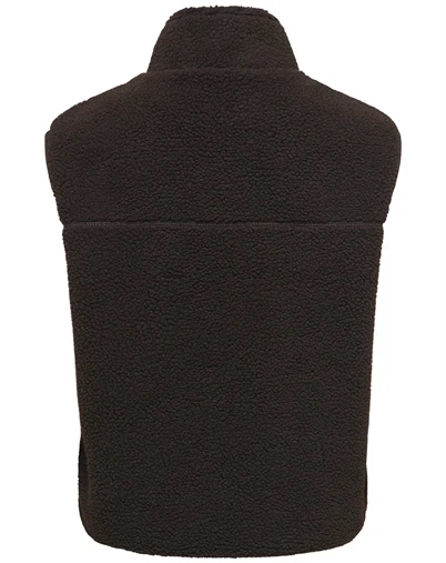  Only - ONLBaby Teddy High Zip Vest - Coffee Bean